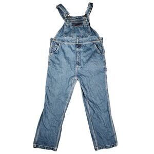 Five Brother Overalls Mens 44X32 Blue Excellent Denim Cotton Workwear 2101.45